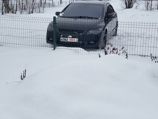 2009 Honda Civic VIII Рестайлинг, чёрный, 900000 рублей, вид 4