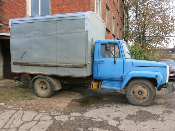 1993 ГАЗ 3307, голубой, 160000 рублей - вид 1