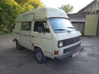 1984 Volkswagen Transporter 4-speed T3, белый, 160000 рублей, вид 3