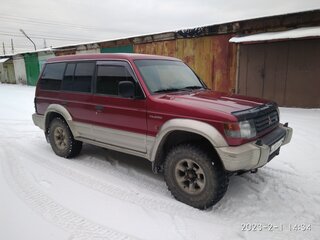 1996 Mitsubishi Pajero II, красный, 350000 рублей, вид 2