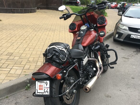 2009 Harley-Davidson Fat Bob, красный, 900000 рублей - вид 7