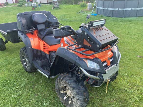 2013 CFMoto CF800-X8, оранжевый, 800000 рублей - вид 2