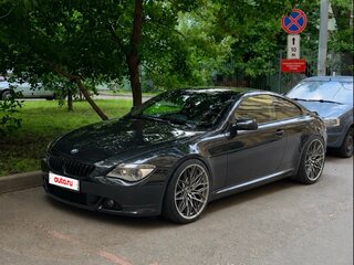 2006 BMW 6 серии 650i II (E63/E64), чёрный, 1425000 рублей, вид 1