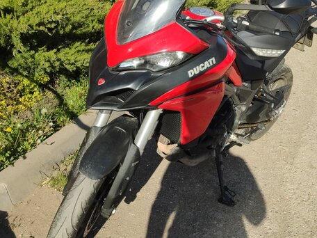 2017 Ducati Multistrada 950, красный, 900000 рублей, вид 3