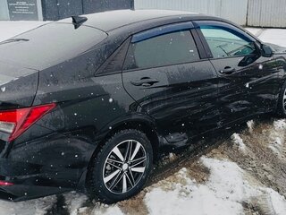 2022 Hyundai Elantra VII (CN7), чёрный, 2250000 рублей, вид 3