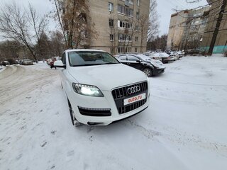 2013 Audi Q7 I (4L) Рестайлинг, белый, 1800000 рублей, вид 2