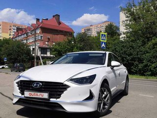 2019 Hyundai Sonata VIII (DN8), белый, 2050000 рублей, вид 2