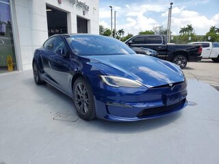 2023 Tesla Model S Plaid I Рестайлинг 2, синий, 12618194 рублей, вид 1