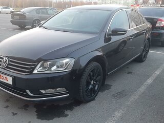2011 Volkswagen Passat B7, чёрный, 1200000 рублей, вид 1