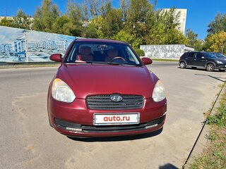 2007 Hyundai Verna II, пурпурный, 380000 рублей, вид 2