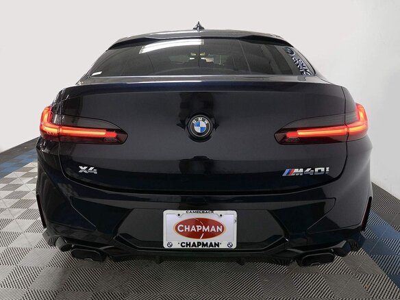 2025 BMW X4 M40i II (G02) Рестайлинг, синий, 10201359 рублей - вид 3