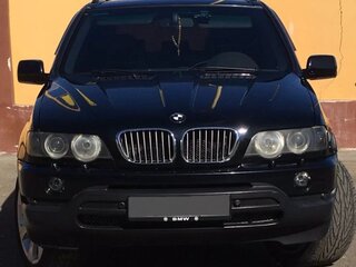 2003 BMW X5 3.0i I (E53), чёрный, 1015000 рублей, вид 1