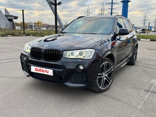 2016 BMW X3 20i xDrive II (F25) Рестайлинг, чёрный, 1950000 рублей, вид 1