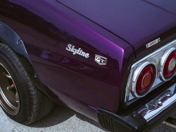1981 Nissan Skyline GT 5-speed V (C210), фиолетовый, 3200000 рублей - вид 32