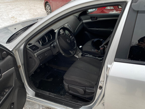 2008 Hyundai Sonata V (NF), серебристый, 500000 рублей - вид 4