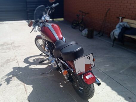 2009 Harley-Davidson Sportster 1200, пурпурный, 650000 рублей, вид 2
