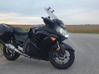 2018 Kawasaki GTR 1400 (Concours 14), чёрный, 891501 рублей, вид 1
