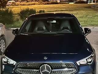 2020 Mercedes-Benz CLA 200 II (C118, X118), синий, 3450000 рублей, вид 3