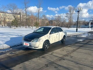 2001 Toyota Corolla IX (E120, E130), белый, 410000 рублей, вид 1