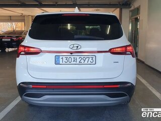 2022 Hyundai Santa Fe IV Рестайлинг, белый, 7089636 рублей, вид 4