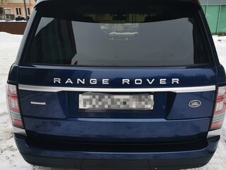 2016 Land Rover Range Rover Long IV, синий, 7000000 рублей, вид 4