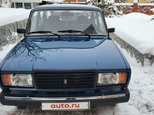 2008 Lada (ВАЗ) 2107, синий - вид 1