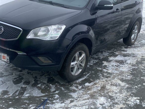 2011 SsangYong Actyon II, чёрный, 800000 рублей