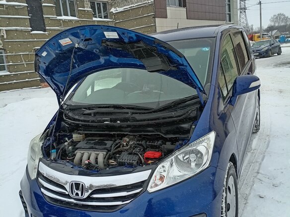 2014 Honda Freed I Рестайлинг 2, синий, 1150000 рублей - вид 7