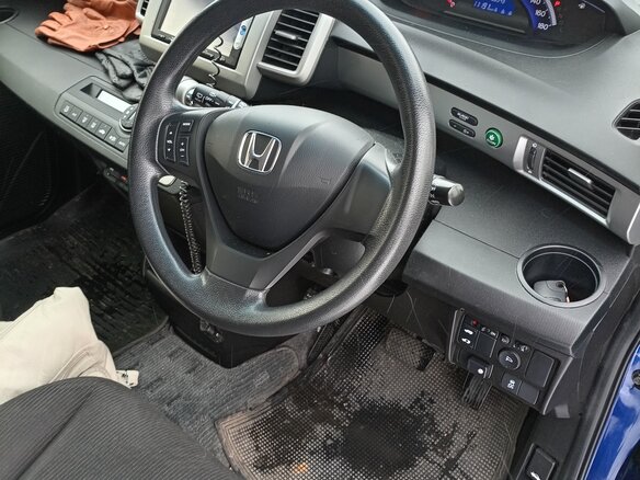 2014 Honda Freed I Рестайлинг 2, синий, 1150000 рублей - вид 8