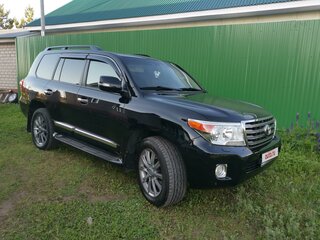 2013 Toyota Land Cruiser 200 Series Рестайлинг 1, чёрный, 4790000 рублей, вид 2