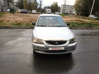 2007 Hyundai Accent ТагАЗ II, серебристый, 320000 рублей, вид 1