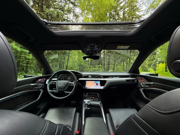 2020 Audi e-tron 55 I, синий, 5800000 рублей - вид 26