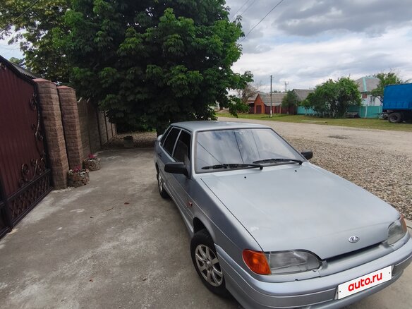 2007 Lada (ВАЗ) 2115, серебристый, 230000 рублей - вид 3