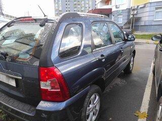 2009 Kia Sportage II Рестайлинг, синий, 1200000 рублей, вид 3