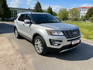 2017 Ford Explorer V Рестайлинг, серебристый, 2300000 рублей, вид 5