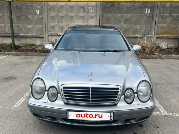 1999 Mercedes-Benz CLK-Класс 230 I (W208), серебристый, 550000 рублей