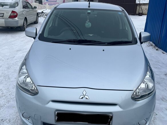 2014 Mitsubishi Mirage VI, серый, 660000 рублей - вид 8