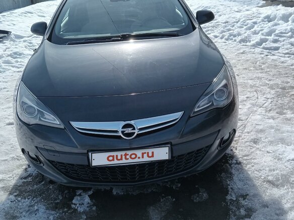 2014 Opel Astra GTC J Рестайлинг, чёрный, 710000 рублей - вид 4