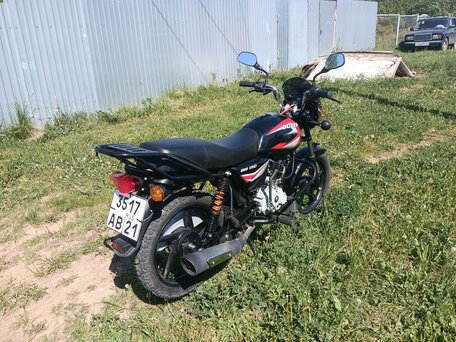 2021 Bajaj Boxer BM 150, чёрный, 105000 рублей, вид 4
