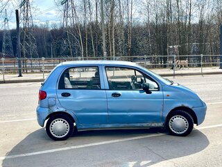 2006 Daewoo Matiz I Рестайлинг, синий, 130000 рублей, вид 2
