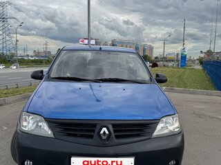 2008 Renault Logan I, синий, 420000 рублей, вид 2