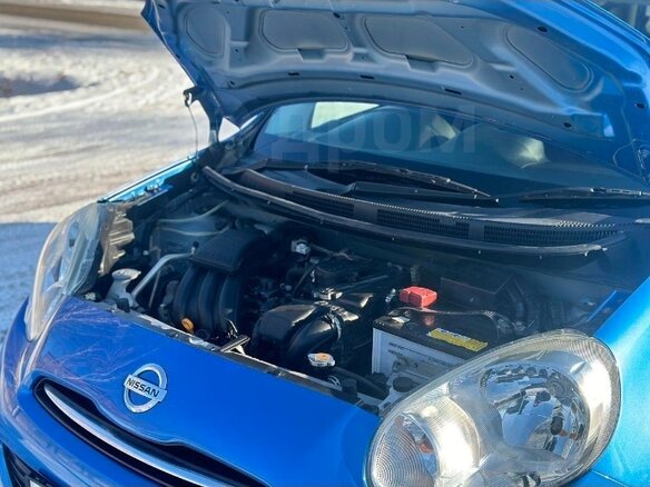 2012 Nissan March IV (K13), синий, 670000 рублей - вид 15