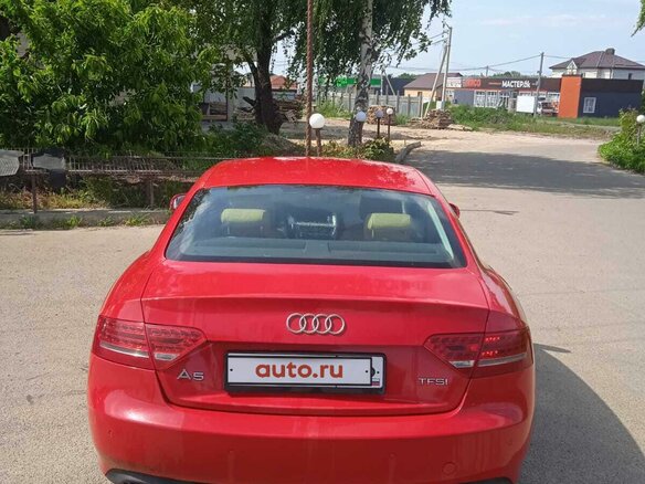 2011 Audi A5 I (8T), красный, 1515000 рублей - вид 1