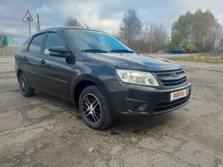 2014 Lada (ВАЗ) Granta I, чёрный, 650000 рублей, вид 1