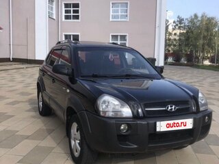 2007 Hyundai Tucson I, чёрный, 790000 рублей, вид 2