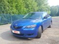 2006 Mazda 3 I (BK), синий, 300000 рублей