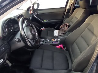 2016 Mazda CX-5 I Рестайлинг, синий, 2150000 рублей, вид 4