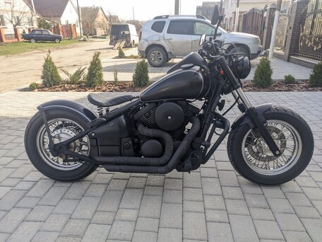 1996 Kawasaki VN800 Vulcan, чёрный, 600000 рублей, вид 2