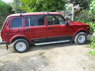 1998 Lada (ВАЗ) 2131 (4x4) I, пурпурный, 260000 рублей, вид 2