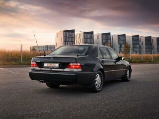 1996 Mercedes-Benz S-Класс 600 III (W140) Рестайлинг, чёрный, 10800000 рублей, вид 2